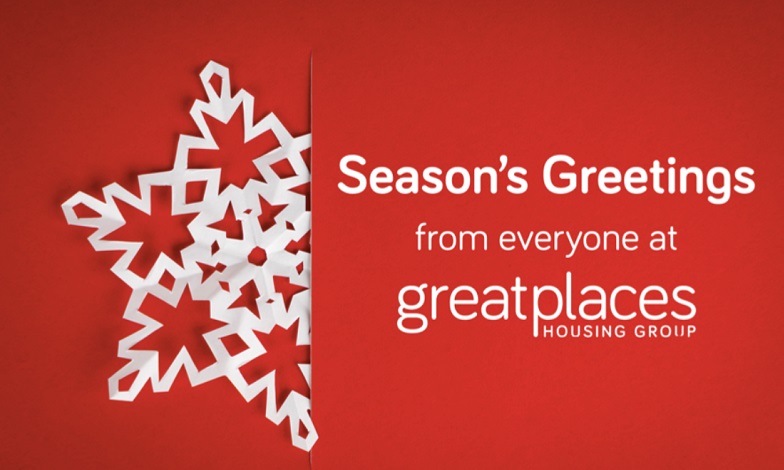Seasons Greetings from Great Places Housing Group