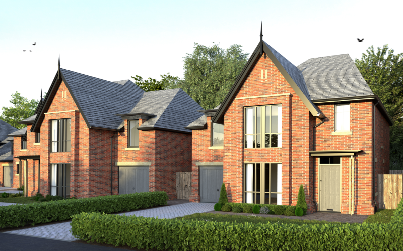 How the homes at Lime Grove will look